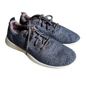 Allbirds ZQ Super Fine Merino Wool Women’s Sneakers Size 9 Dark Blue